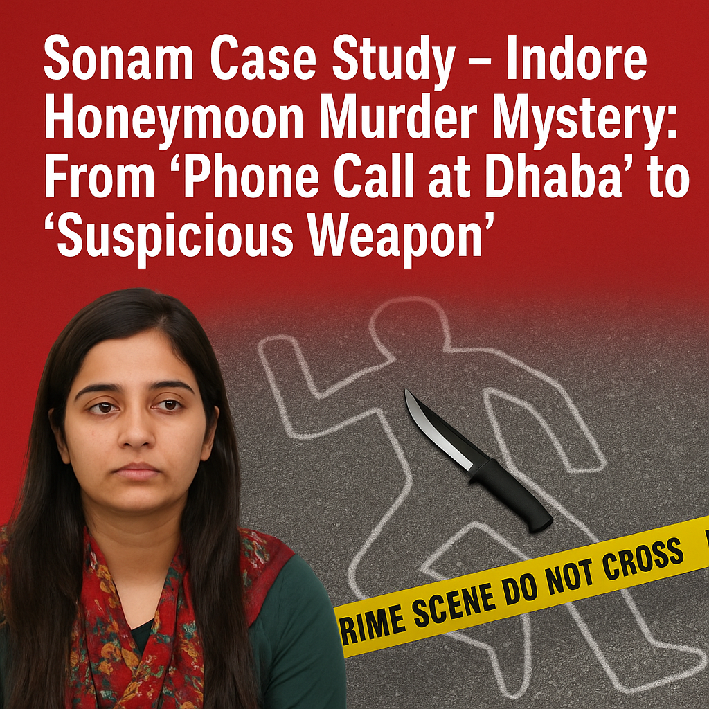 Indore honeymoon murder full case study, Sonam Raghuvanshi news
